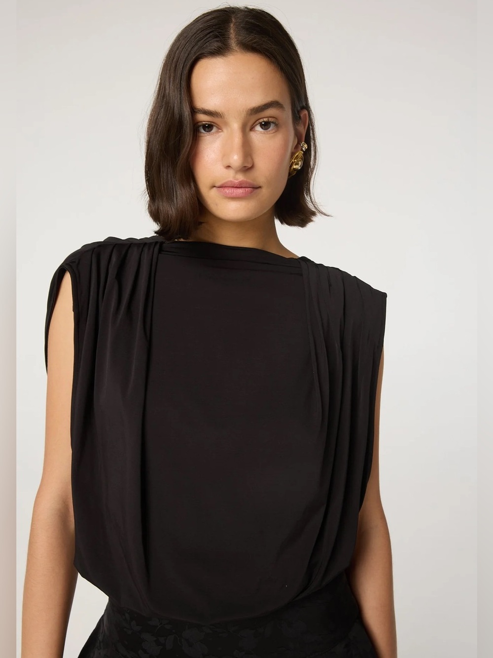 NWT The Line by K | Bobi Top - Black - Picture 7 of 7